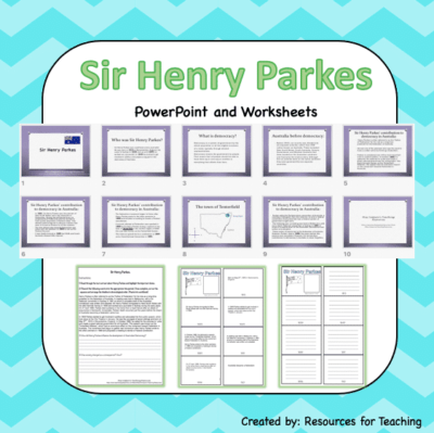 Sir Henry Parkes Contribution to Australian Democracy