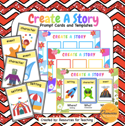 Create A Story Templates and Prompt Cards