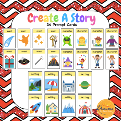 Create A Story Templates and Prompt Cards