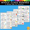 Whole Class Reward Mazes and Tickets