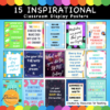 Inspirational and Positive Classroom Posters