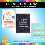 Inspirational and Positive Classroom Posters 