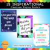 Inspirational and Positive Classroom Posters