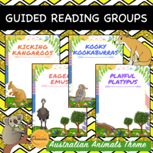 Australian Native Animals Reading Groups