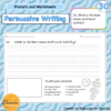30 Persuasive Opinion Writing Tasks