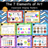 Elements of Art Display Posters
