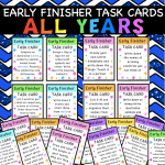 All Fast Finisher Task Cards