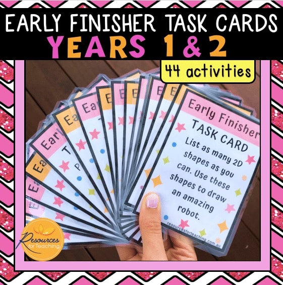Early Finisher Task Cards