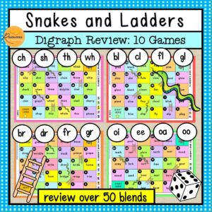 Snakes and Ladders Printable Games